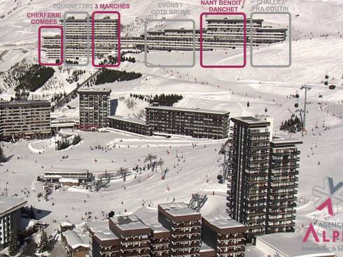 Appartement Les Menuires Brelin - Les Menuires PRA COUTIN