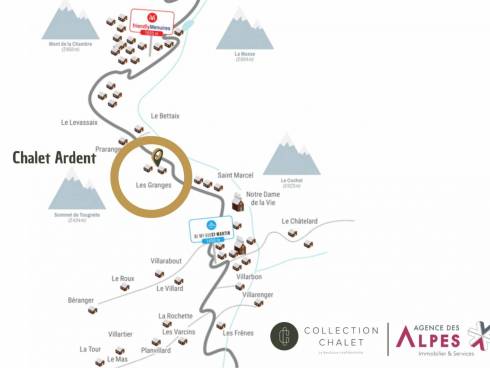 Chalet Saint-Martin-de-Belleville Les Granges - Saint-Martin-de-Belleville CHALET ARDENT