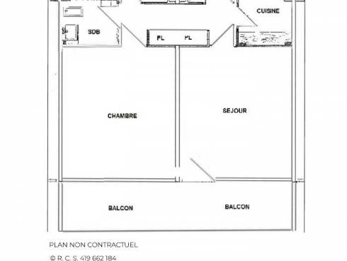 Appartement Les Menuires Brelin - Les Menuires PRA COUTIN