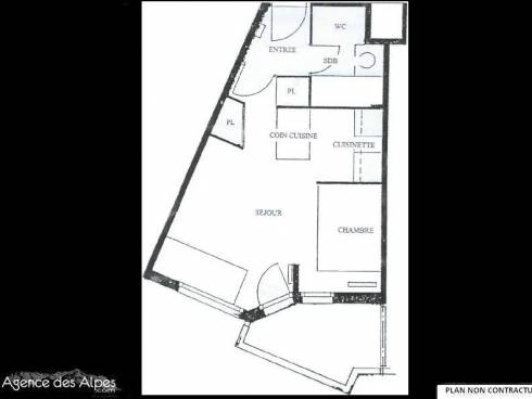 Appartement Les Menuires Reberty 1850 - Les Menuires MEDIAN