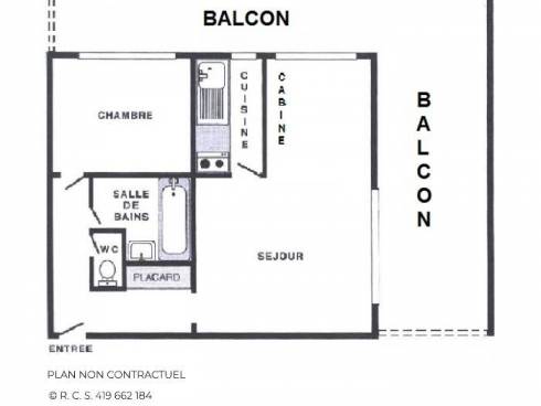 Appartement Les Menuires La Croisette - Les Menuires OISANS