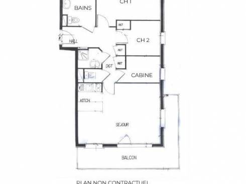 Appartement Les Menuires Reberty 1850 - Les Menuires COURMAYEUR