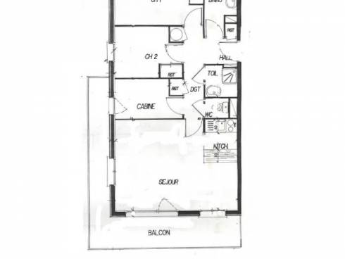 Appartement Les Menuires Reberty 1850 - Les Menuires COURMAYEUR