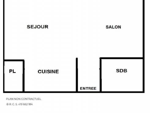 Studio Les Menuires La Croisette - Les Menuires BEAUFORTAIN