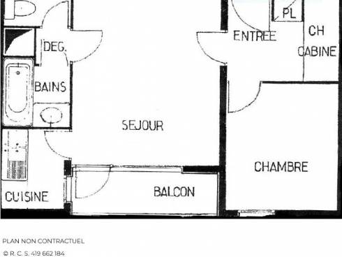 Appartement Les Menuires Les Fontanettes - Les Menuires JETAY