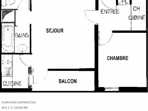 Appartement Les Menuires Les Fontanettes - Les Menuires JETAY