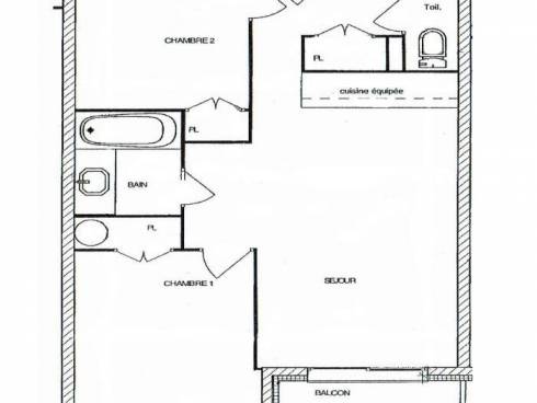 Appartement Les Menuires Preyerand - Les Menuires HAMEAU DES MARMOTTES